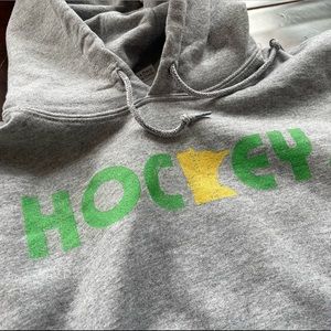 Minnesota Hockey Sweatshirt North Stars Gray Medium by Gildan
